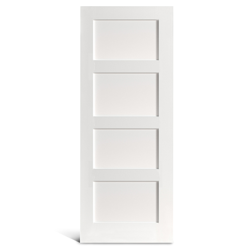 4 باب شاكر مسطح مطلي مسبقًا