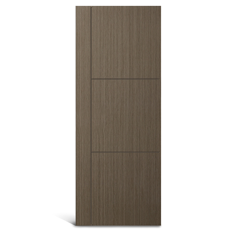 3 ألواح متساوية مع 1 باب عمودي مخدد PVC مصبوب