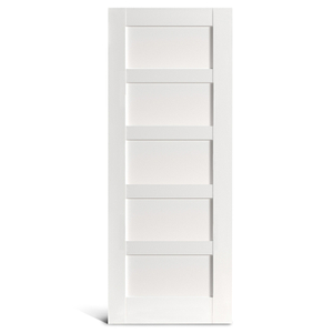 5 باب شاكر PVC لوحة مسطحة