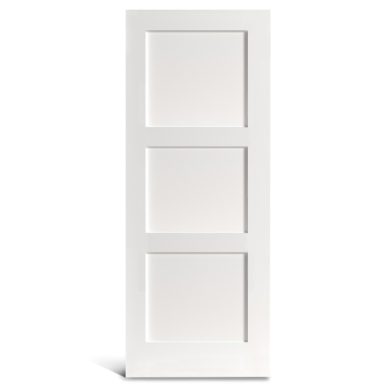 3 لوحات مربعة مربعة مع باب شاكر عمودي مطلي مسبقًا