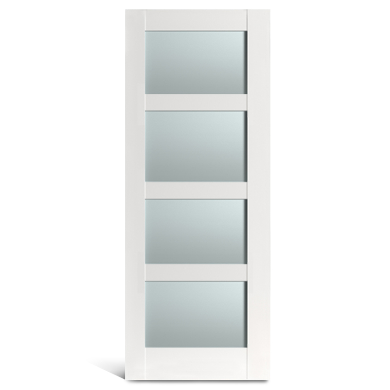 4-لايت-بى فى سى-زجاج-باب فرنسى