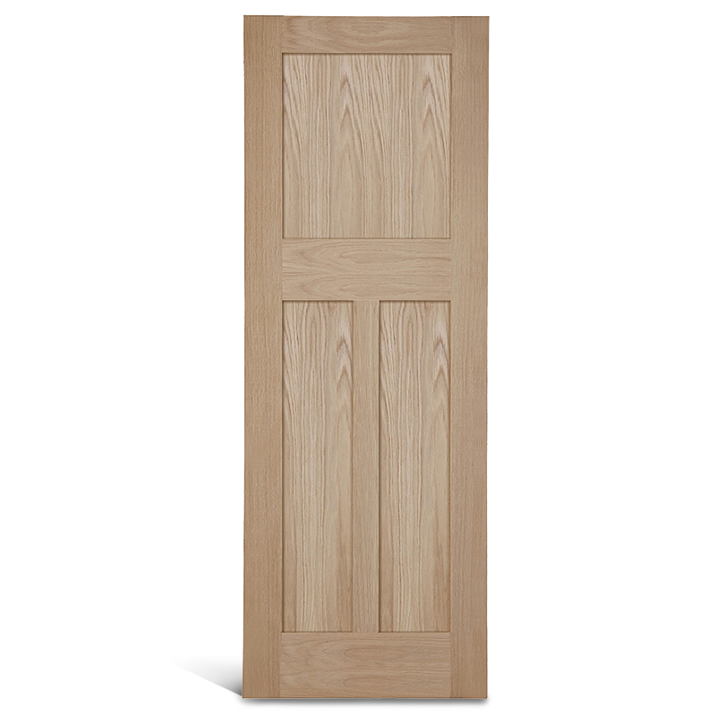 3 لوحة مسطحة رأسية مع باب شاكر بلوط مربع