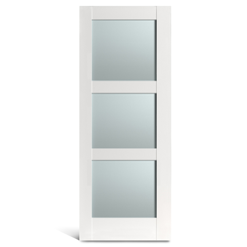 3-لايت-بى فى سى-زجاج-باب فرنسى