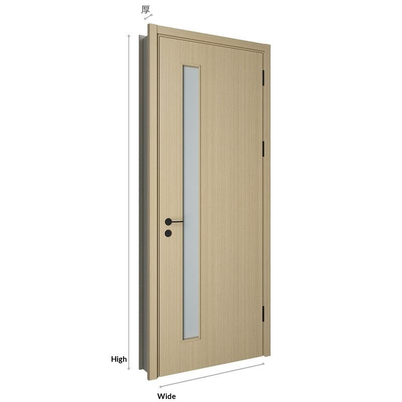 Oupai PVC باب خشبي MDF حاصل على شهادة CE Saso GOST-R