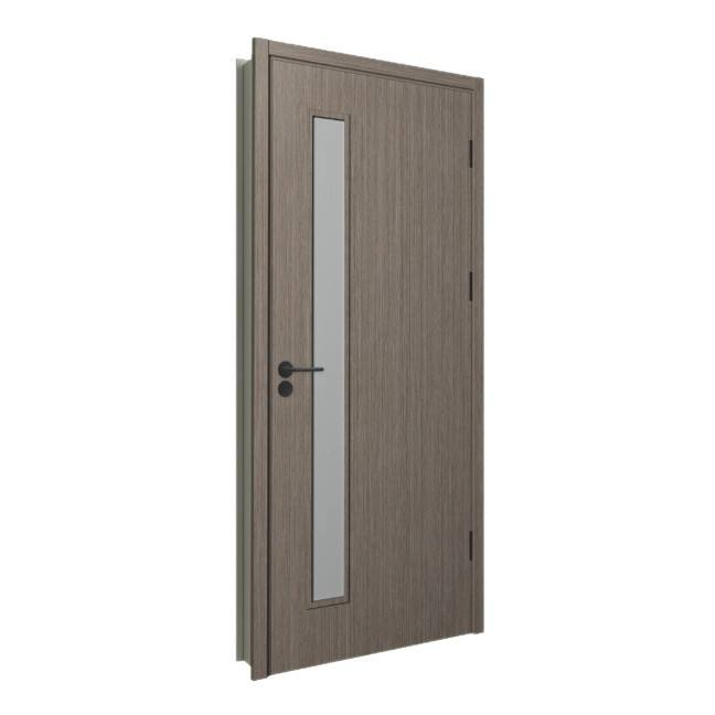 Oupai PVC باب خشبي MDF حاصل على شهادة CE Saso GOST-R