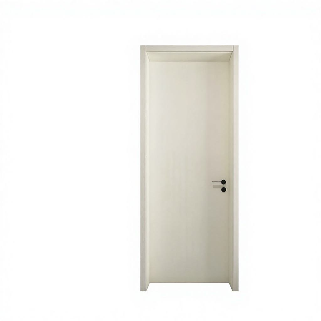 Oupai PVC باب خشبي MDF حاصل على شهادة CE Saso GOST-R